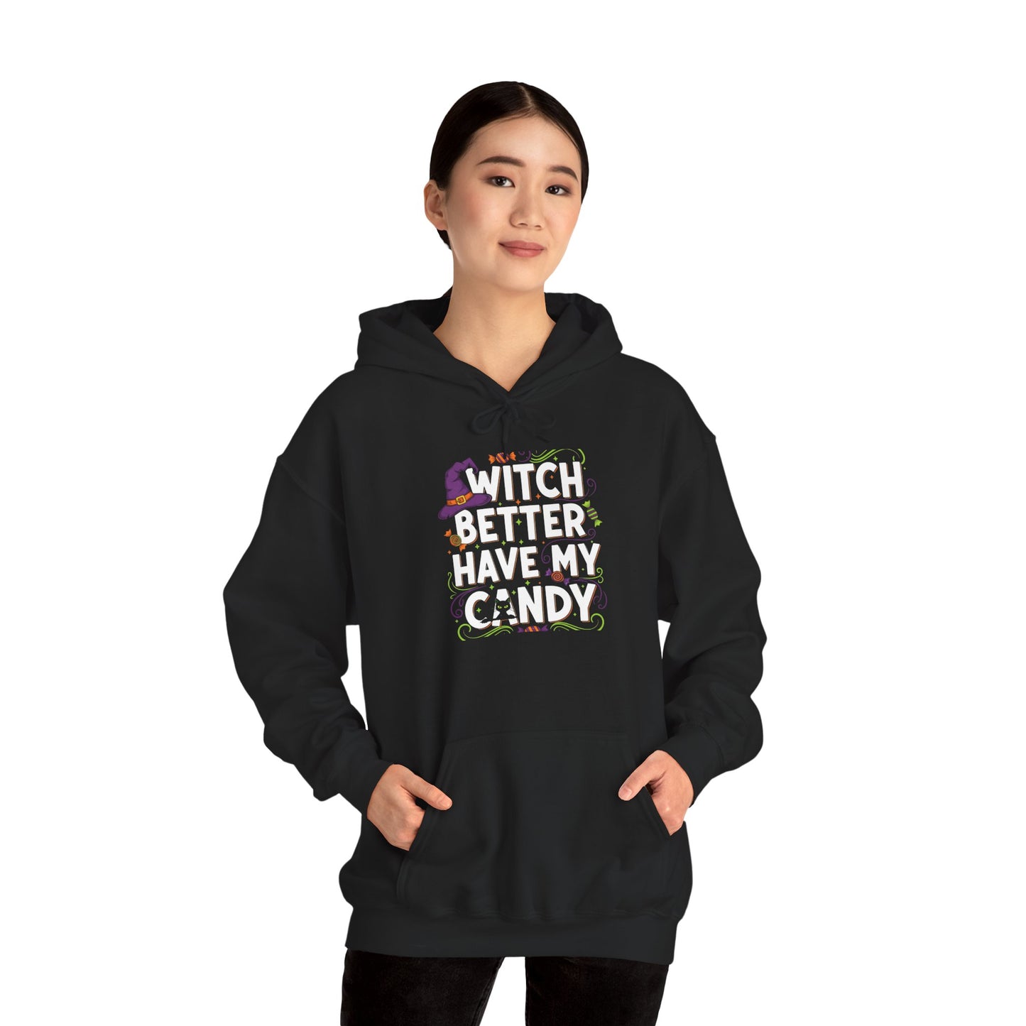 Colorful Fun Unisex Hoodie with Playful Design, Cozy Sweatshirt for Casual Wear, Gift for Friends, Birthday Present, Everyday Comfort