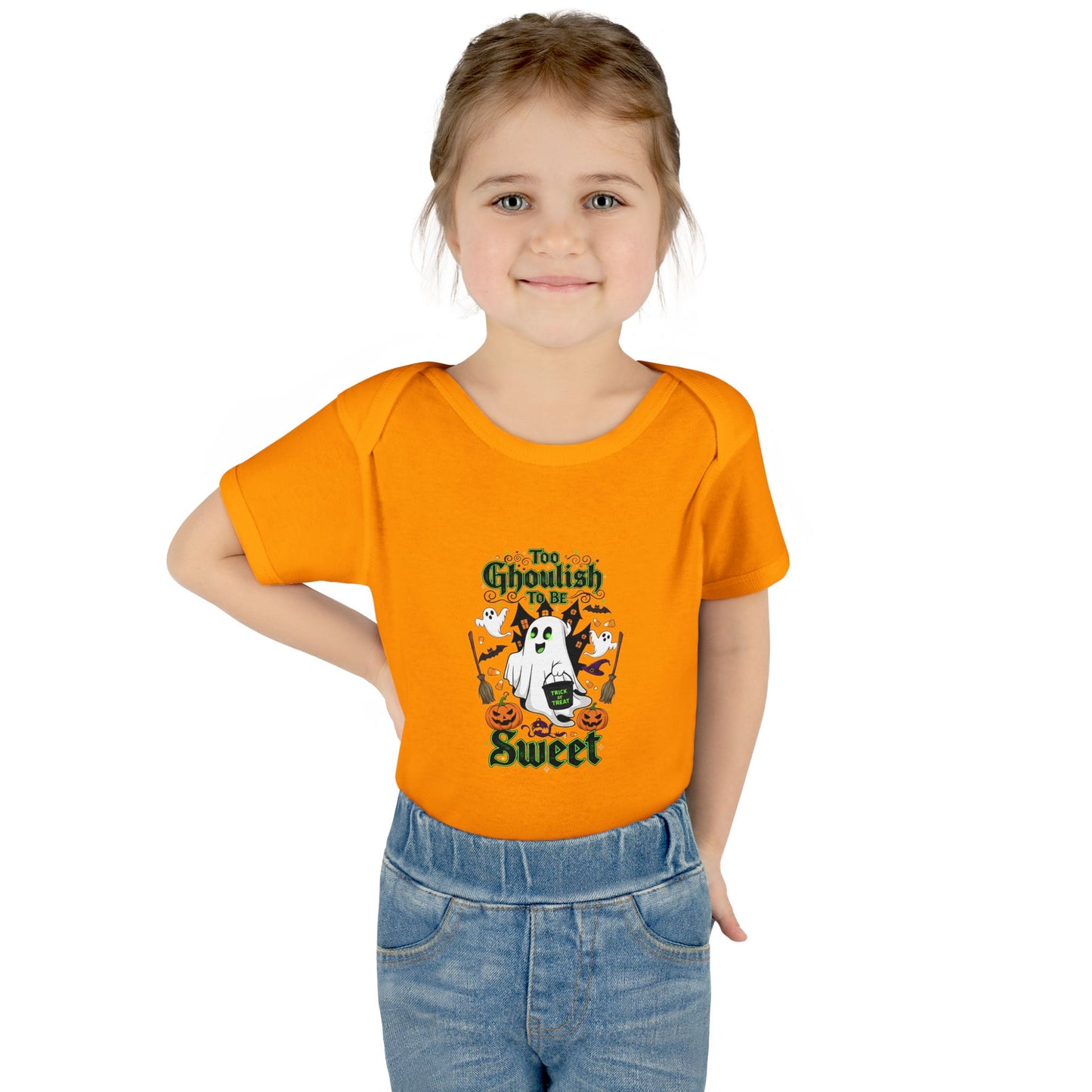 Halloween Baby Bodysuit, Funny Baby Halloween Outfit, Cute Infant Outfit, Baby Shower Gift, Witch Costume, Trick or Treat Apparel