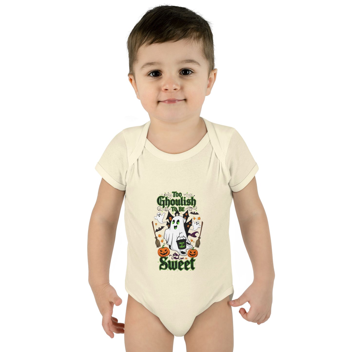 Halloween Baby Bodysuit, Funny Baby Halloween Outfit, Cute Infant Outfit, Baby Shower Gift, Witch Costume, Trick or Treat Apparel
