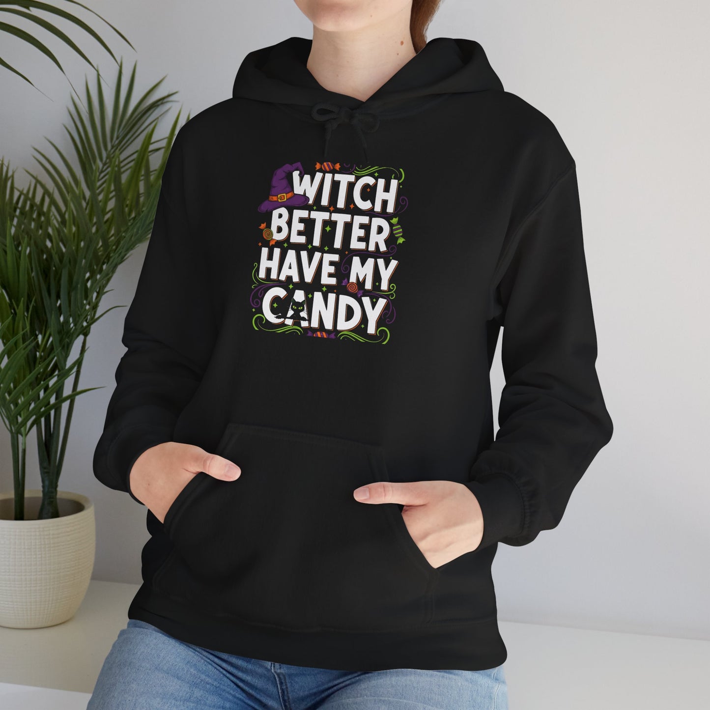 Colorful Fun Unisex Hoodie with Playful Design, Cozy Sweatshirt for Casual Wear, Gift for Friends, Birthday Present, Everyday Comfort