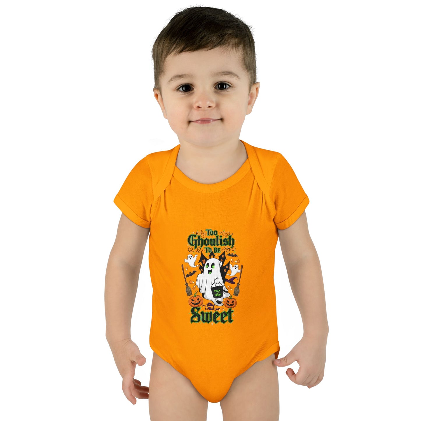 Halloween Baby Bodysuit, Funny Baby Halloween Outfit, Cute Infant Outfit, Baby Shower Gift, Witch Costume, Trick or Treat Apparel