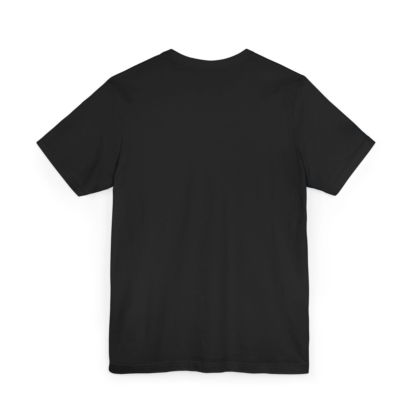 Halloween Themed Unisex Jersey T-Shirt, Cute Witch Hat Graphic Tee, Spooky Season Apparel, Perfect for Halloween Parties, Fun