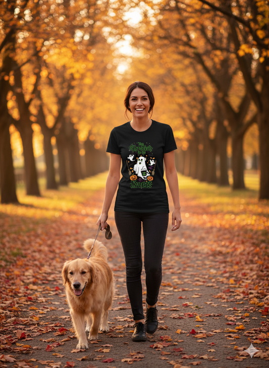 Too Ghoulish to Be Sweet Halloween Shirt Cute Fall Tee for Women, Fun Ghost Graphic, Spooky Season Outfit, Gift for Her, Casual Festival Top